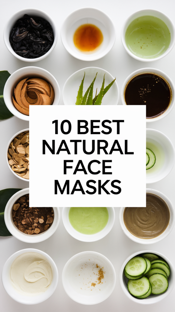 10 Best Natural Face Masks for an Instant Glow