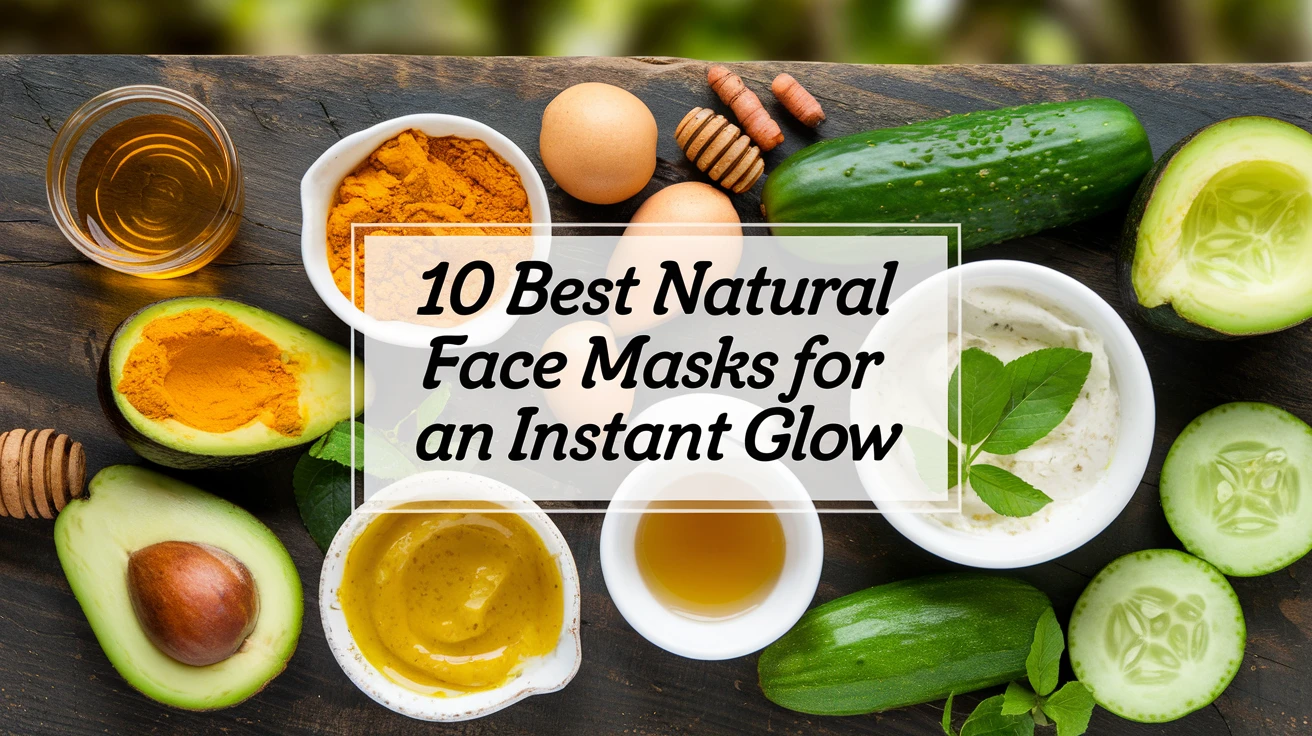 10 Best Natural Face Masks for an Instant Glow