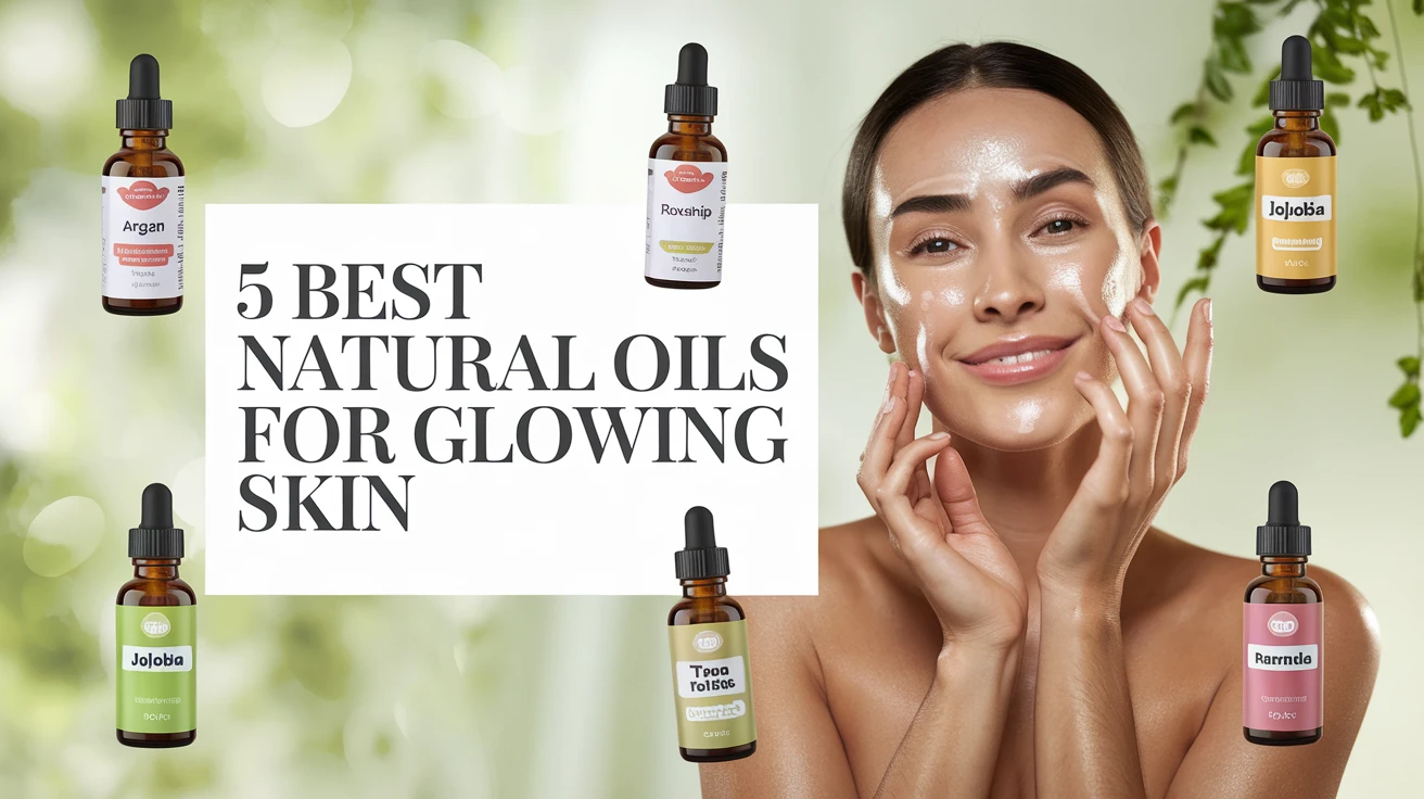 5 Best Natural Oils for Glowing Skin