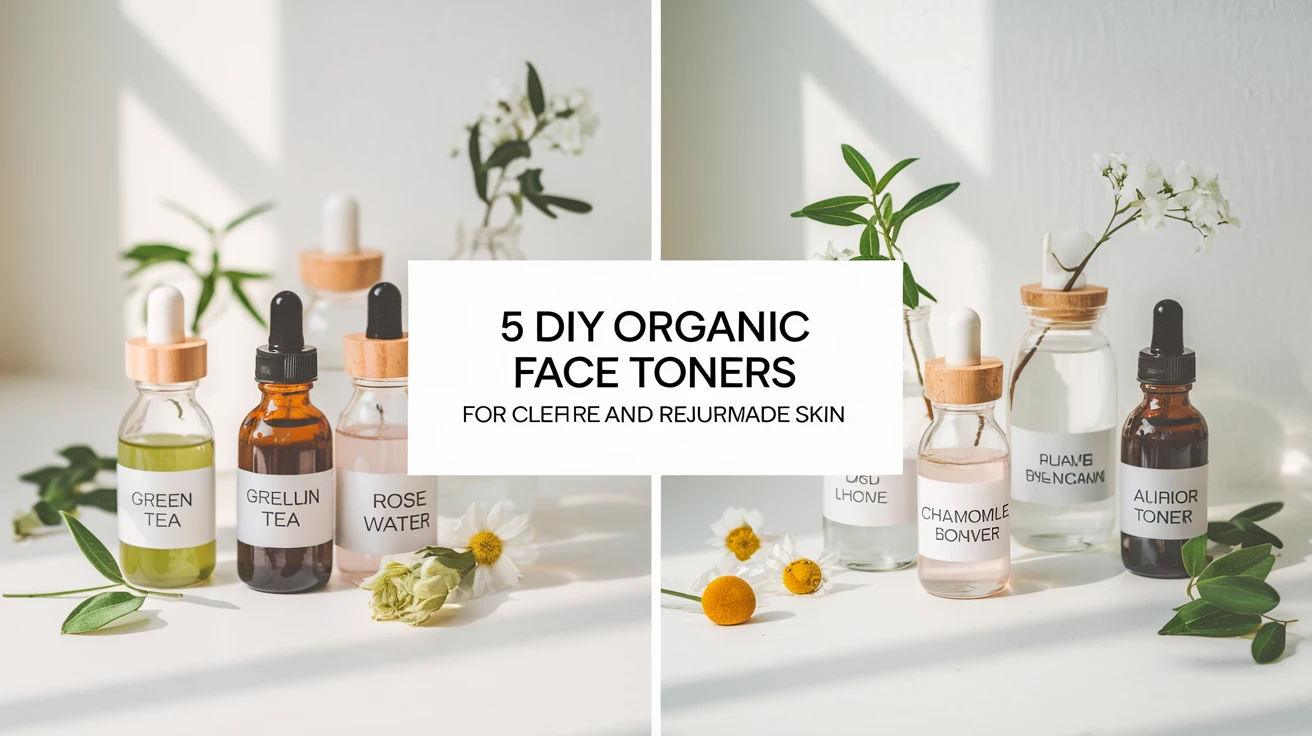 5 DIY Organic Face Toners for Clear and Radiant Skin