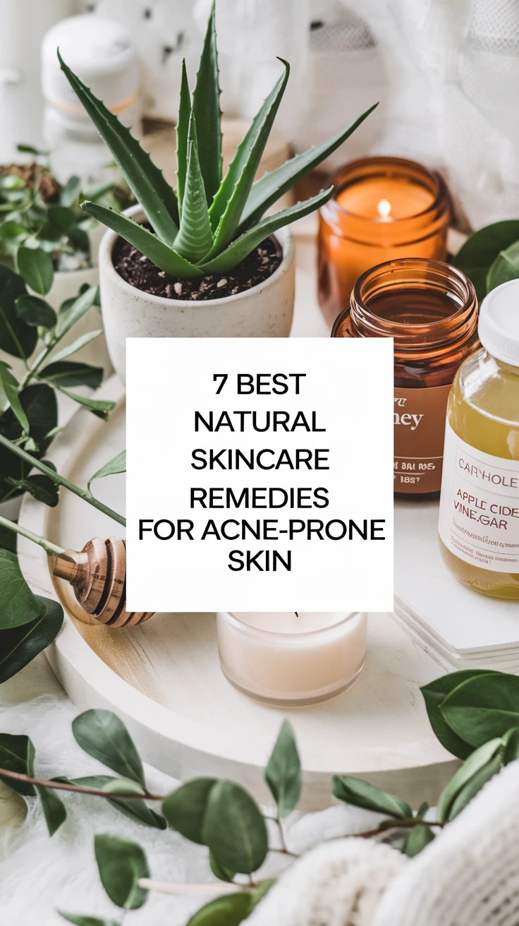 7 Best Natural Skincare Remedies for Acne-Prone Skin