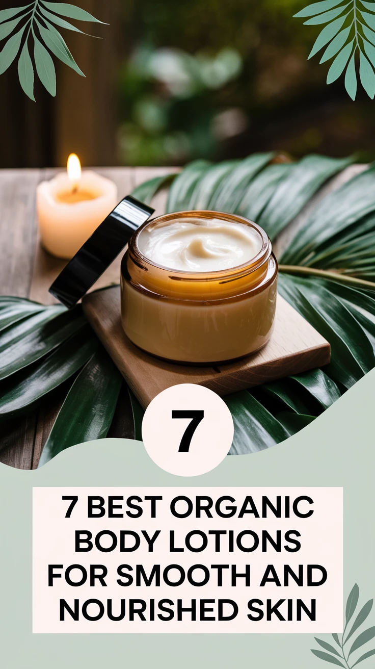 7 Best Organic Body Lotions for Smooth and Nourished Skin