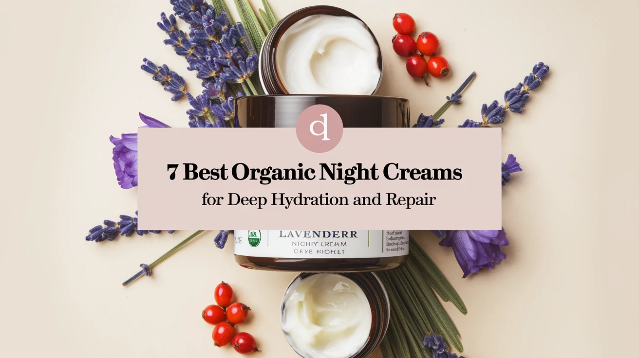 7 Best Organic Night Creams for Deep Hydration and Repair