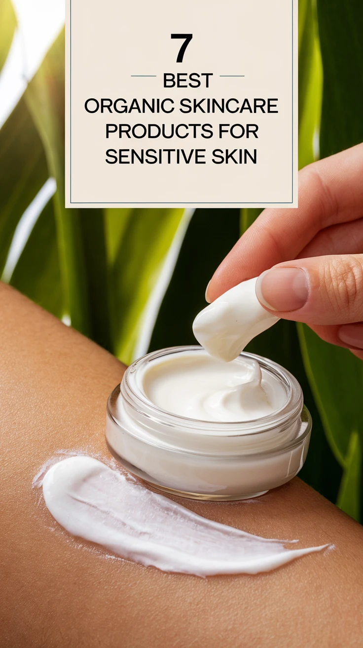 7 Best Organic Skincare Products for Sensitive Skin