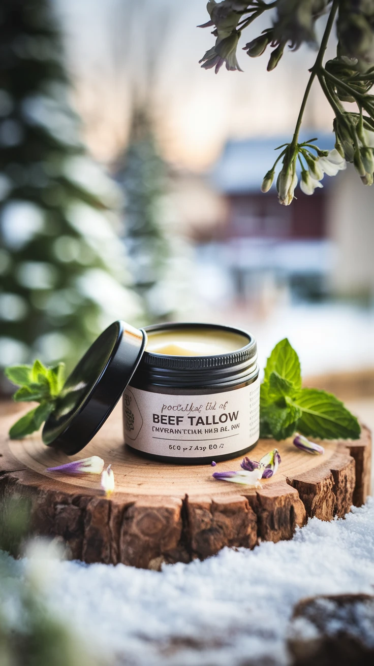 5. Beef Tallow Lip Balm