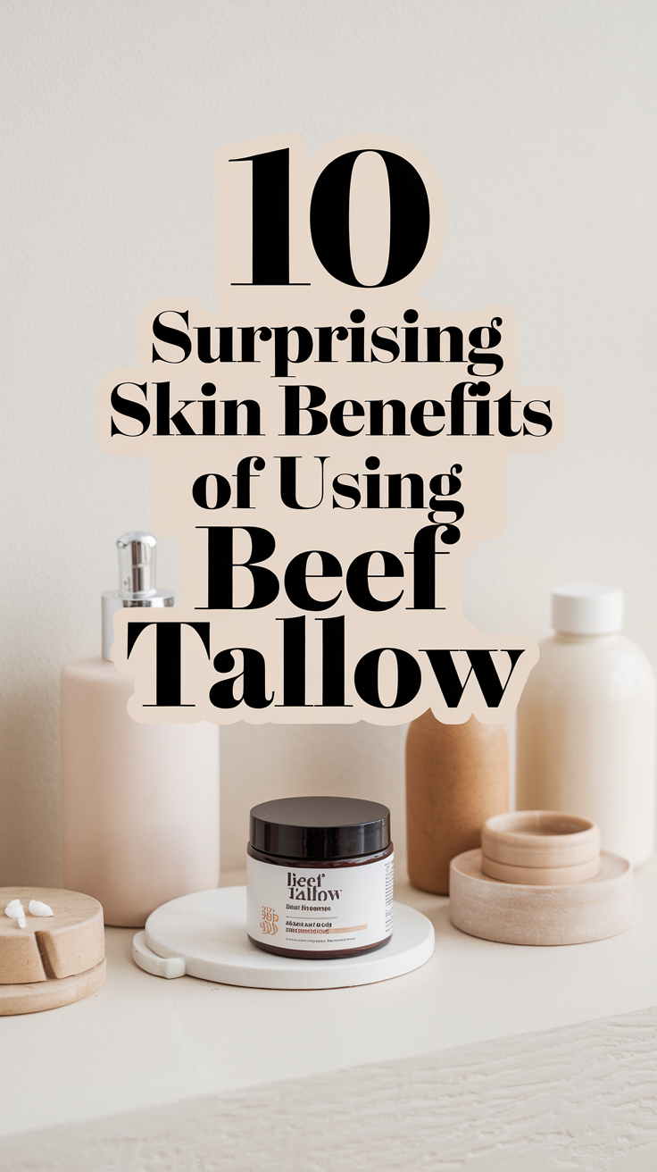 10 Surprising Skin Benefits of Using Beef Tallow