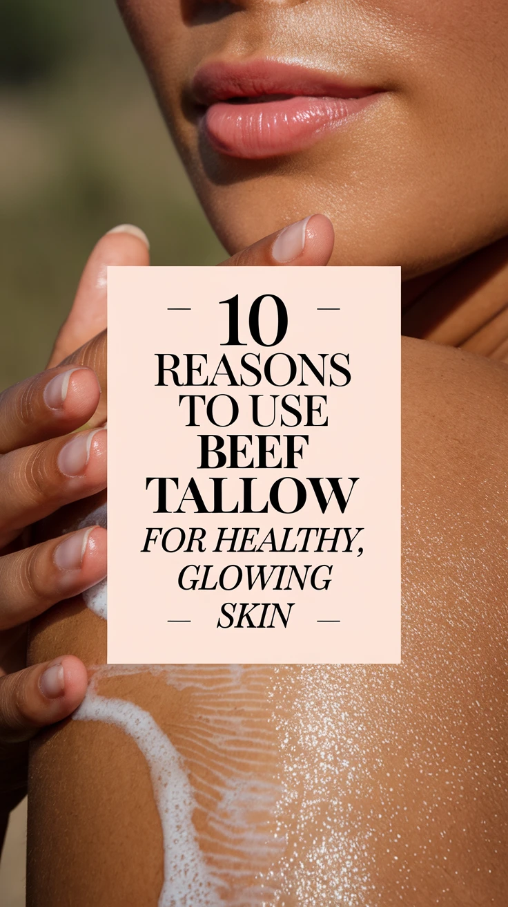 10 Reasons to Use Beef Tallow for Healthy, Glowing Skin