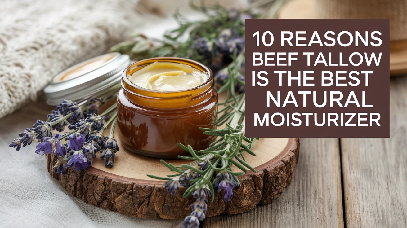 10 Reasons Beef Tallow is the Best Natural Moisturizer