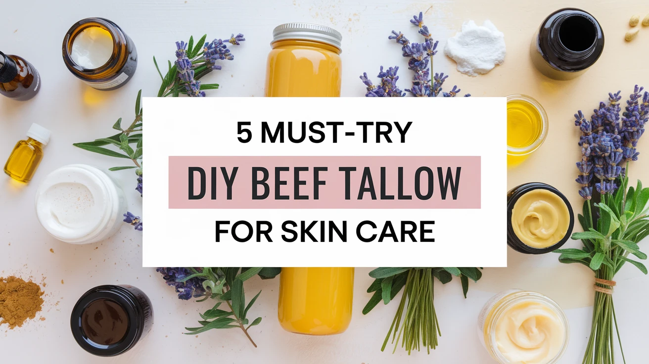 5 Must-Try DIY Beef Tallow Recipes for Skin Care