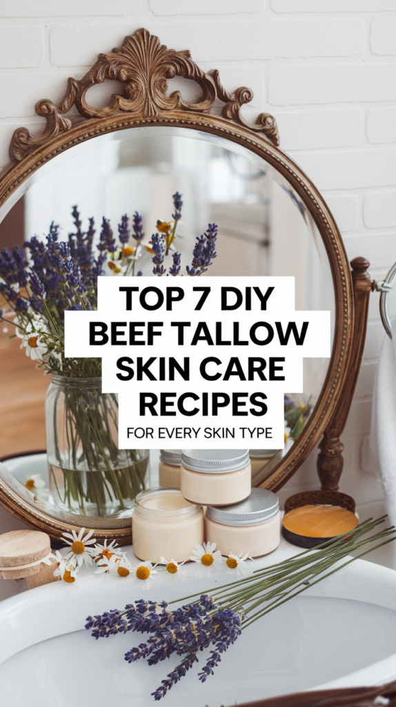 Top 7 DIY Beef Tallow Skin Care Recipes for Every Skin Type