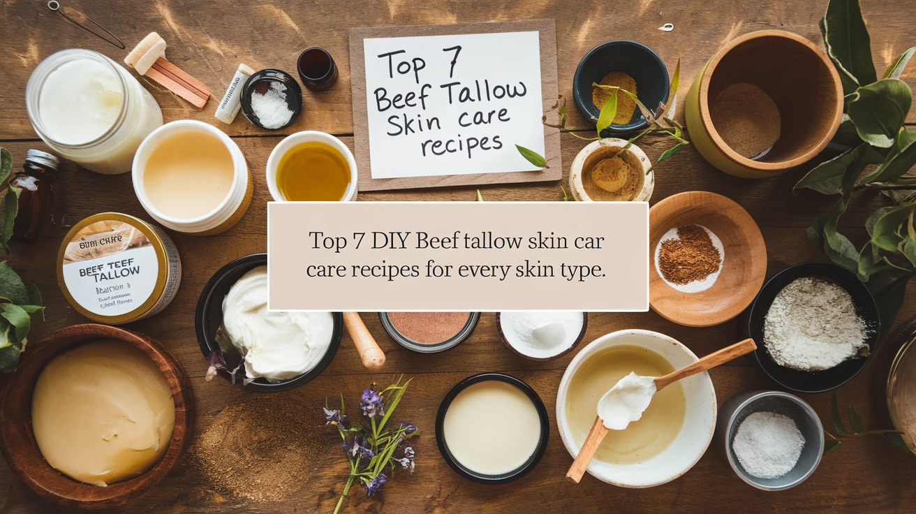 Top 7 DIY Beef Tallow Skin Care Recipes for Every Skin Type