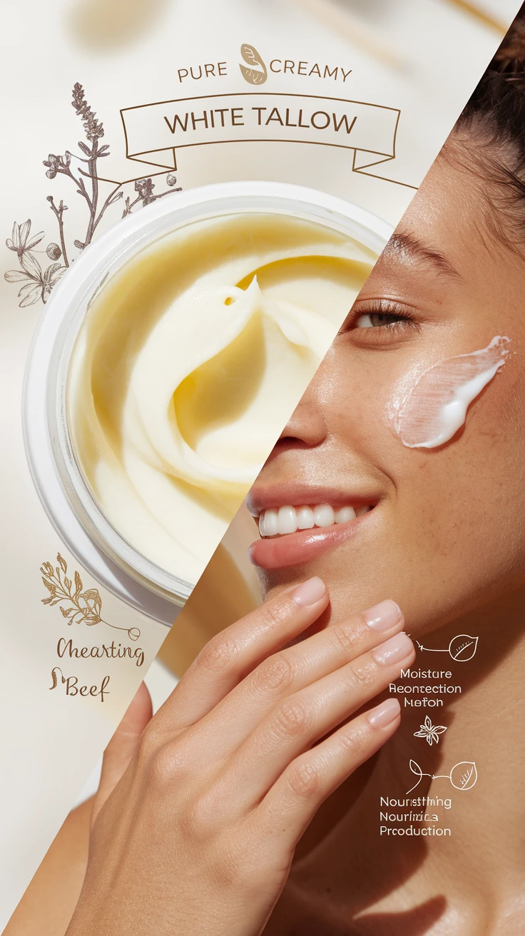 Benefits of Beef Tallow for Skin