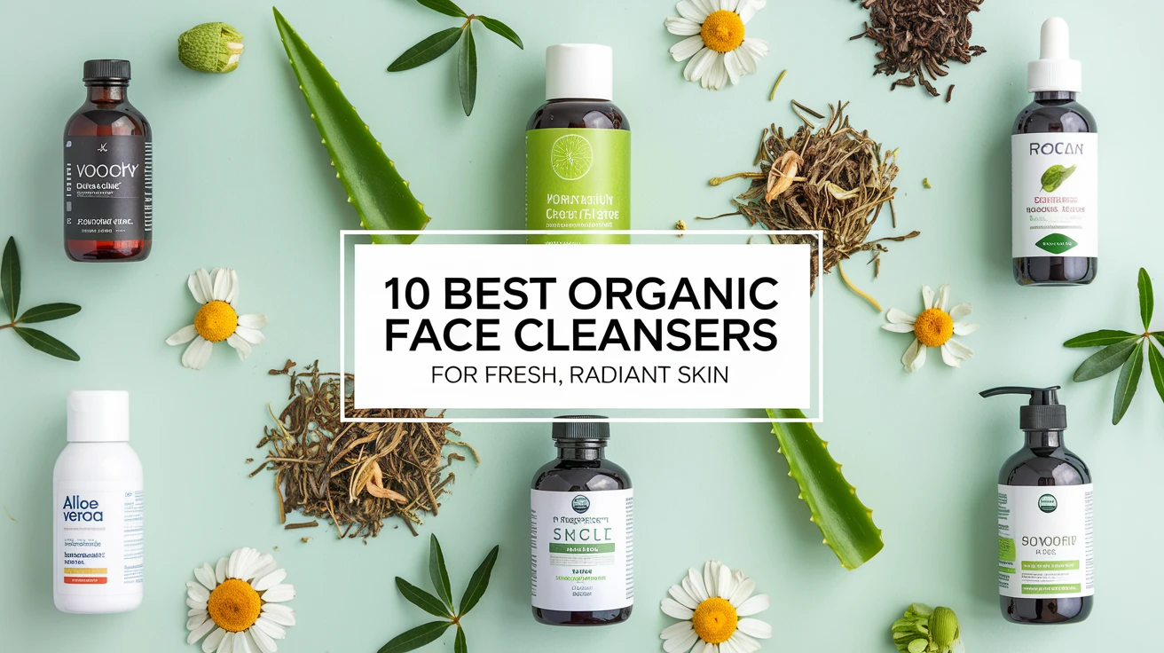 10 Best Organic Face Cleansers for Fresh, Radiant Skin