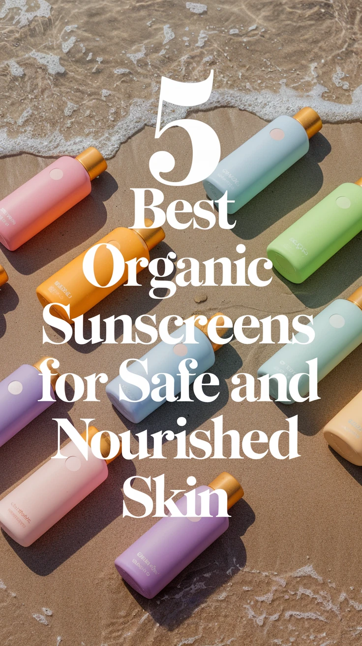 5 Best Organic Sunscreens for Safe and Nourished Skin