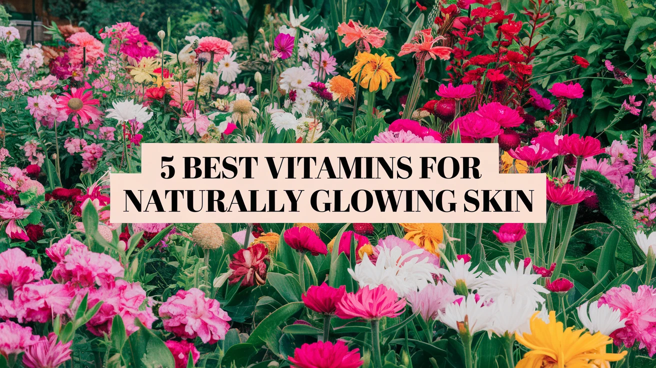 5 Best Vitamins for Naturally Glowing Skin