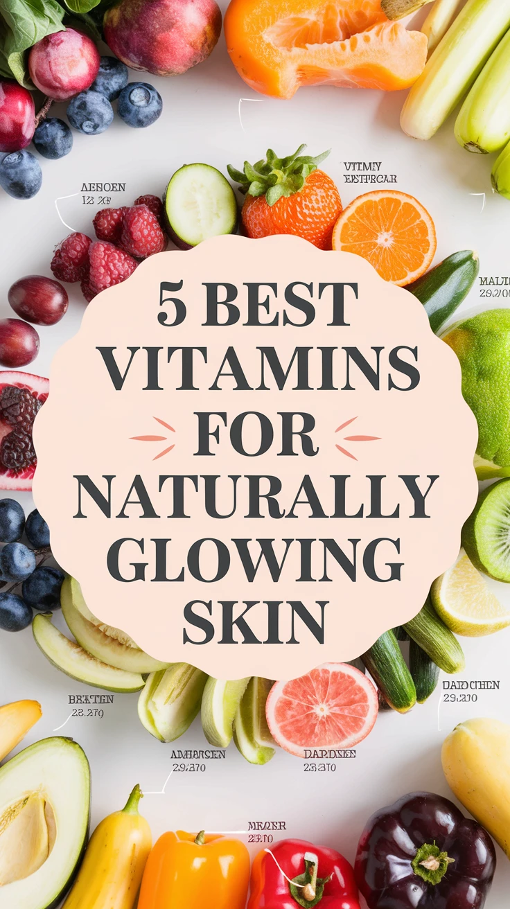 5 Best Vitamins for Naturally Glowing Skin