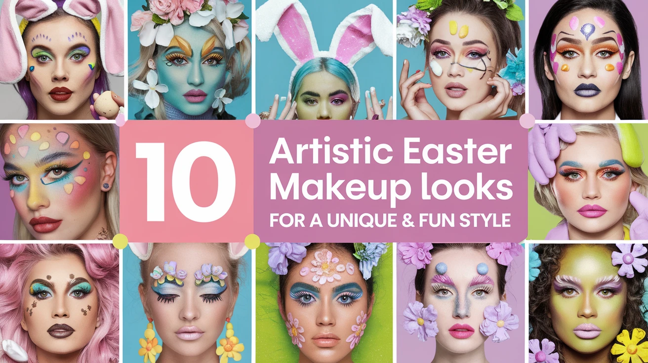 10 Artistic Easter Makeup Looks for a Unique & Fun Style