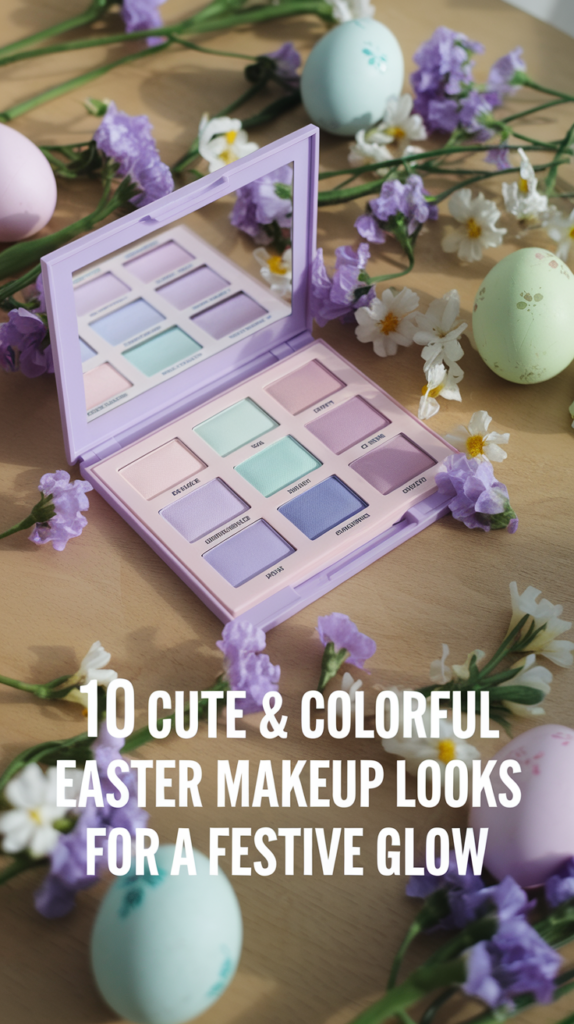 10 Cute & Colorful Easter Makeup Looks for a Festive Glow