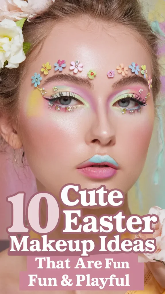 10 Cute Easter Makeup Ideas That Are Fun & Playful