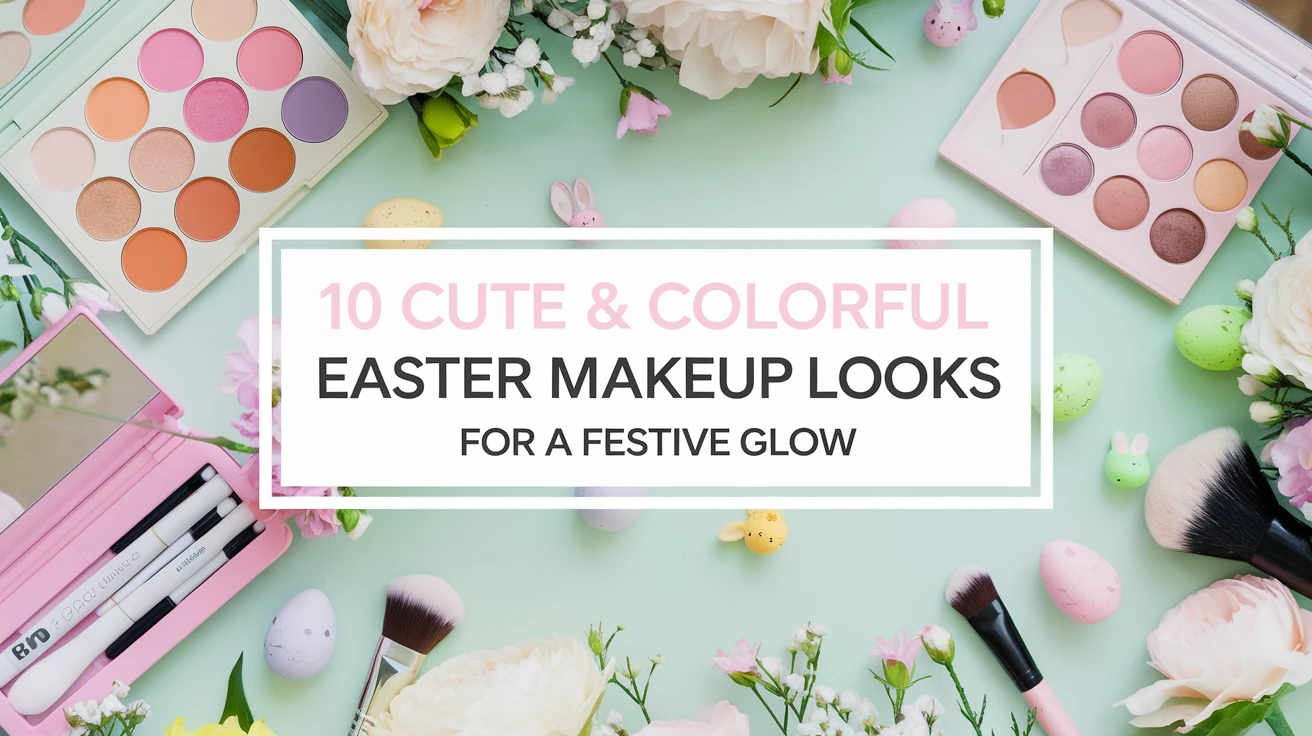 10 Cute & Colorful Easter Makeup Looks for a Festive Glow