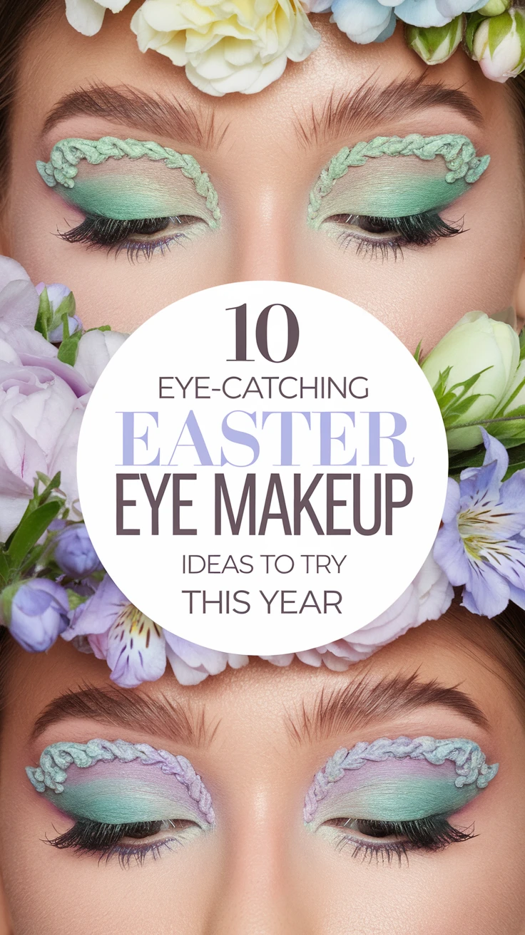10 Eye-Catching Easter Eye Makeup Ideas to Try This Year