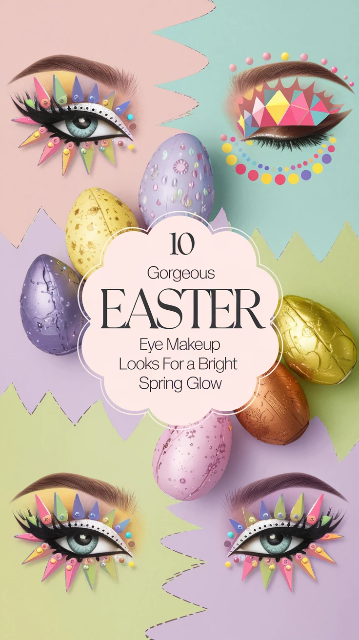 10 Gorgeous Easter Eye Makeup Looks for a Bright Spring Glow