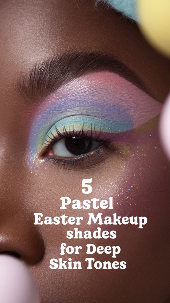 5 Pastel Easter Makeup Shades for Deep Skin Tones