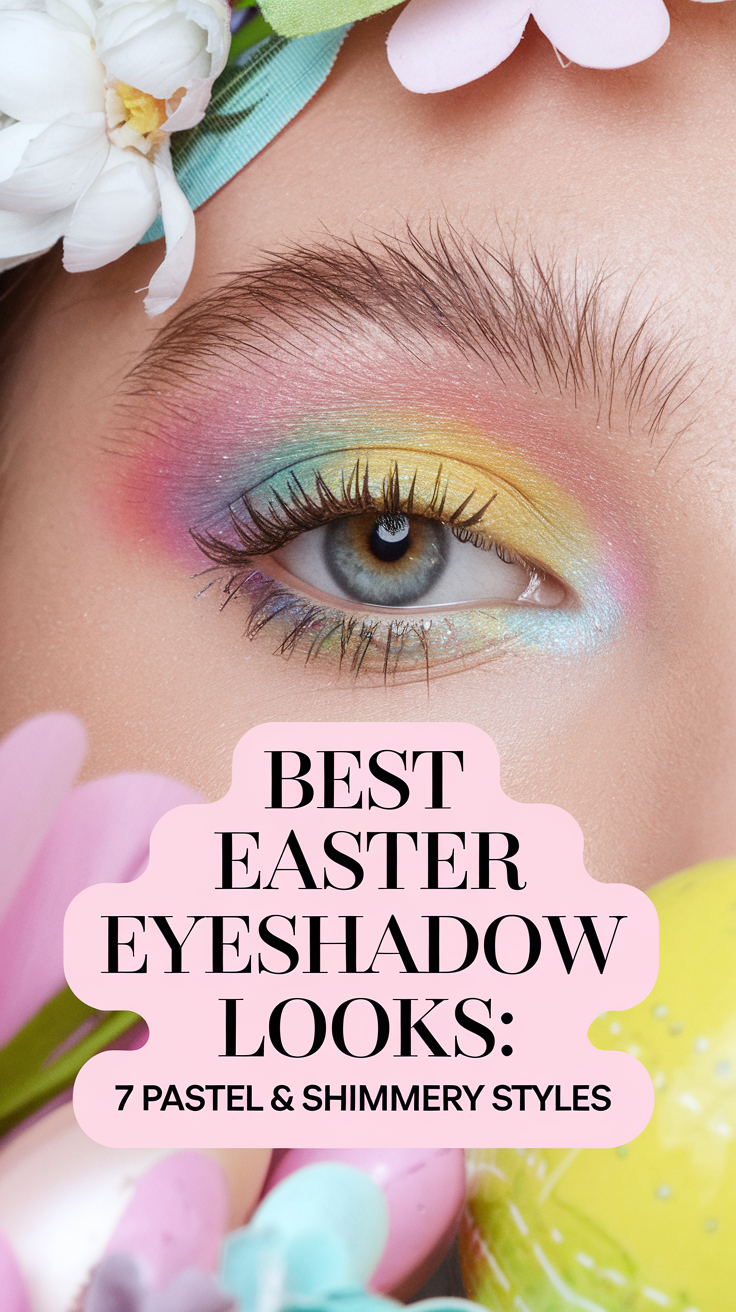 Best Easter Eyeshadow Looks: 7 Pastel & Shimmery Styles