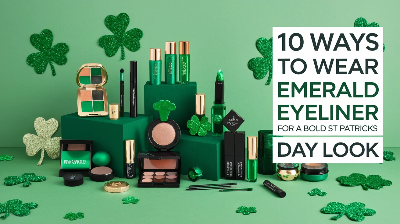 10 Ways to Wear Emerald Green Eyeliner for a Bold St Patricks Day Look
