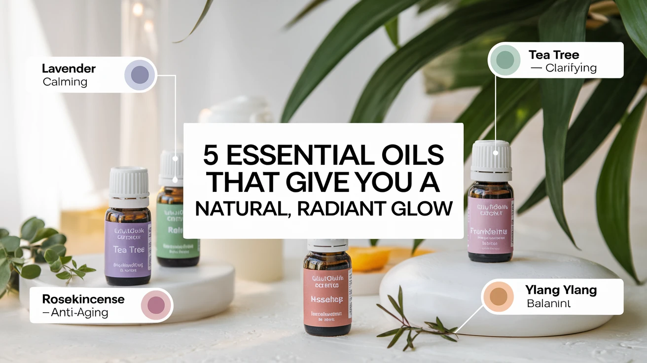 5 Essential Oils That Give You a Natural, Radiant Glow