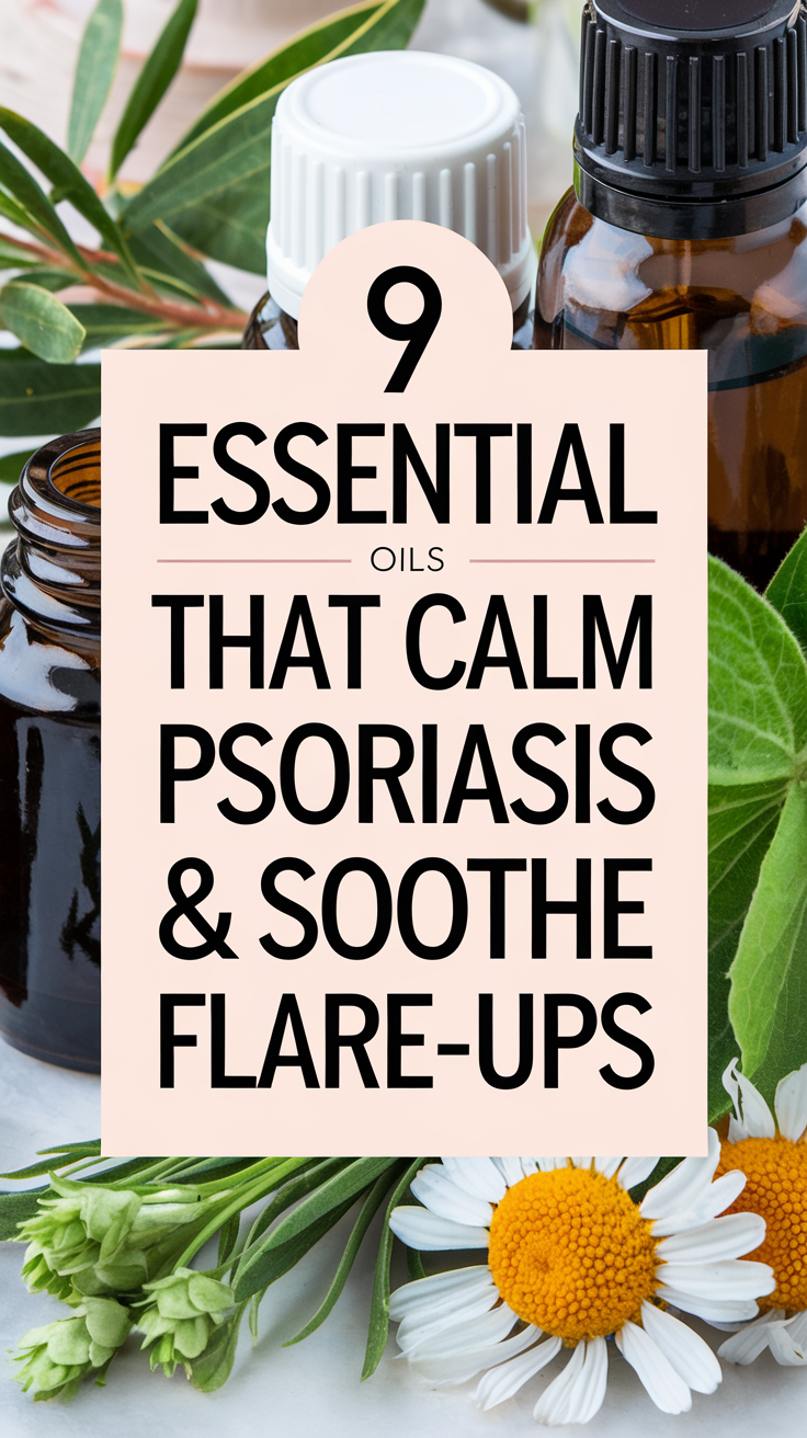 9 Essential Oils That Calm Psoriasis & Soothe Flare-Ups