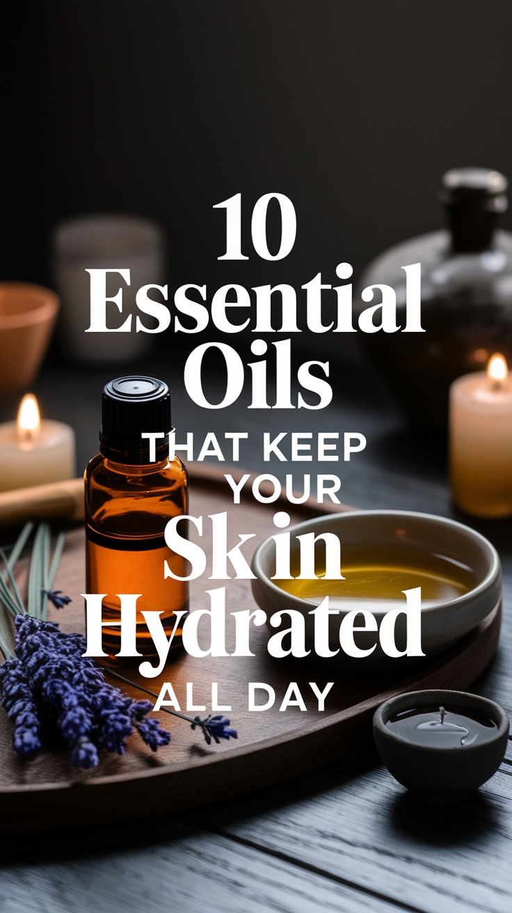 10 Essential Oils That Keep Your Skin Hydrated All Day
