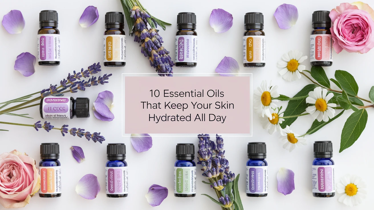 10 Essential Oils That Keep Your Skin Hydrated All Day