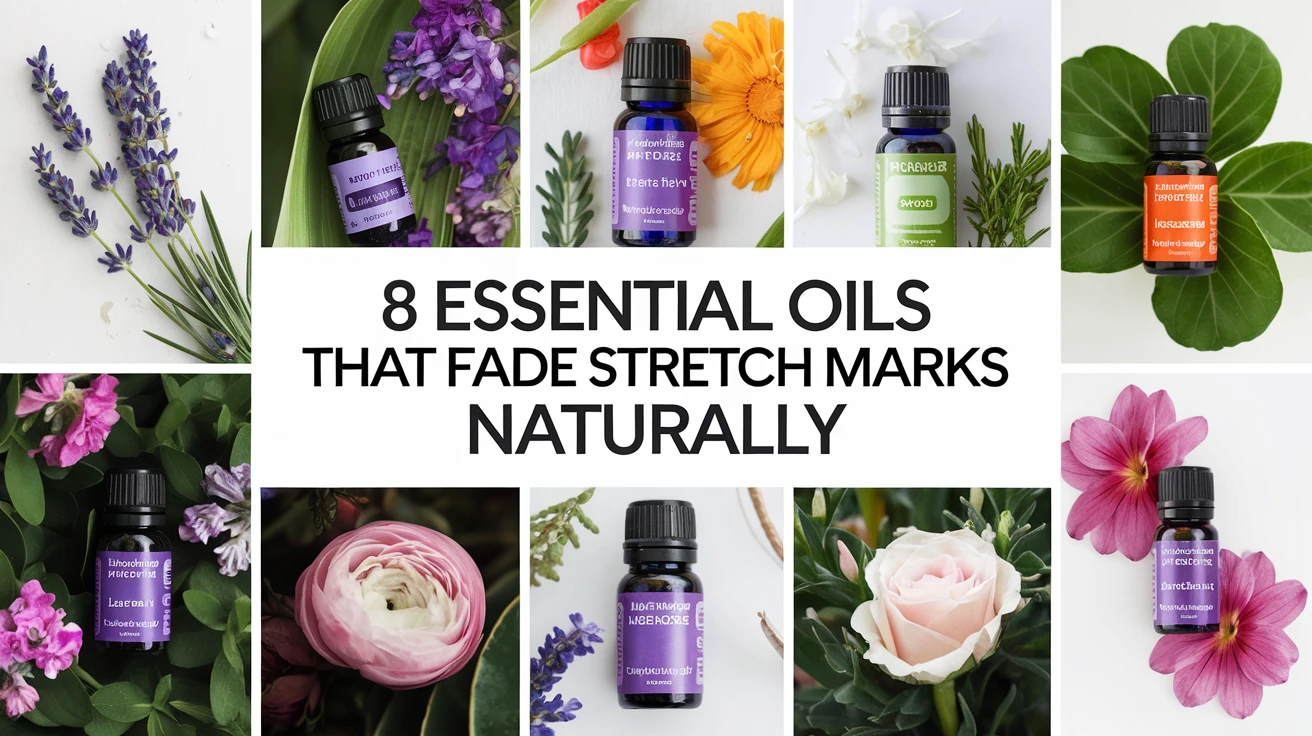 8 Essential Oils That Fade Stretch Marks Naturally