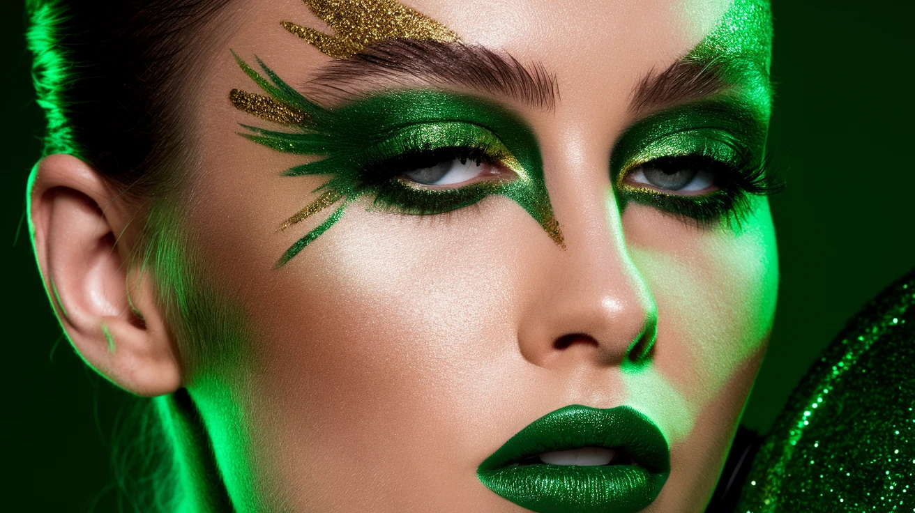 Evening Drama: Bold Forest Green Statements