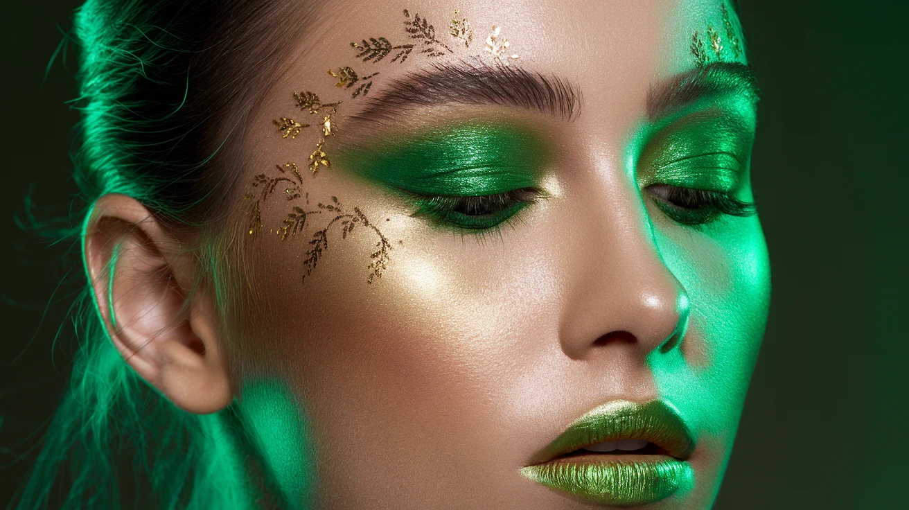 Golden Forest: Mixing Metallic Accents