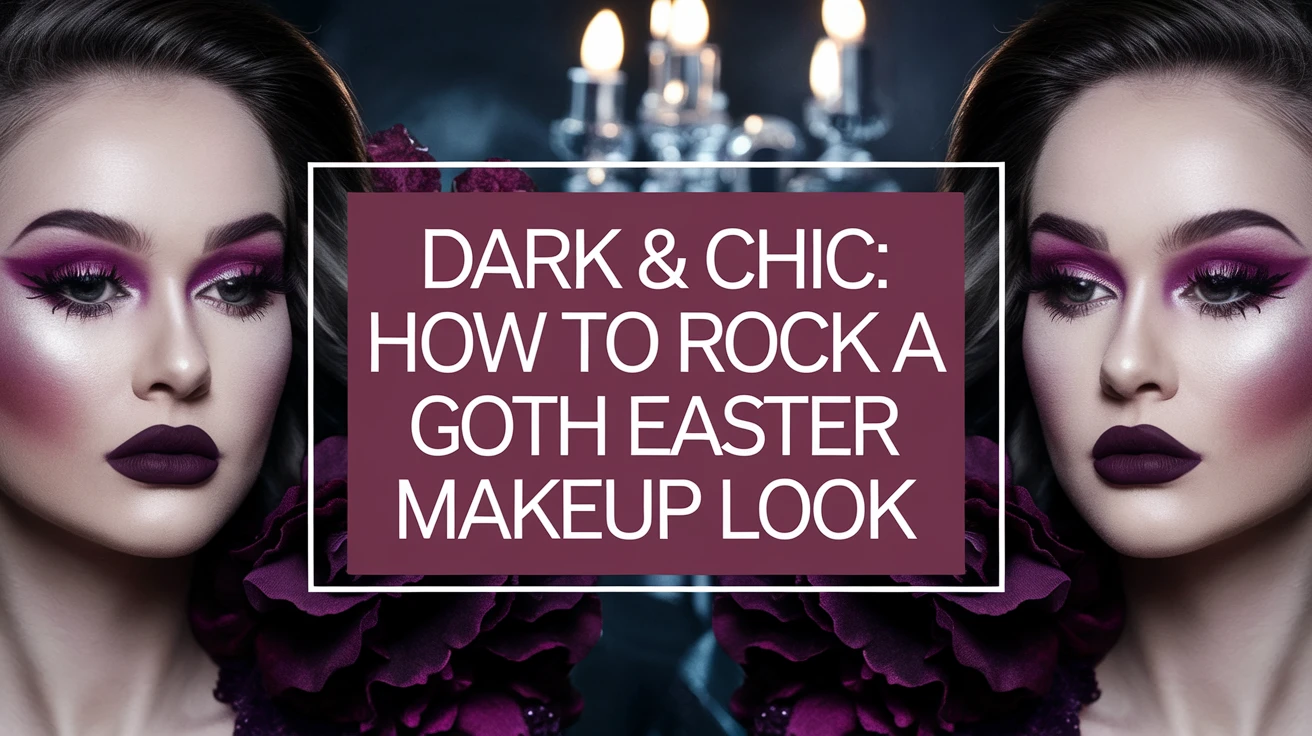 Dark & Chic: How to Rock a Goth Easter Makeup Look