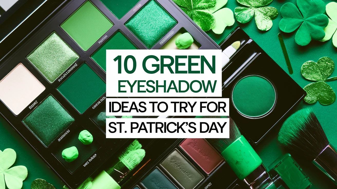 10 Green Eyeshadow Ideas to Try for St Patricks Day