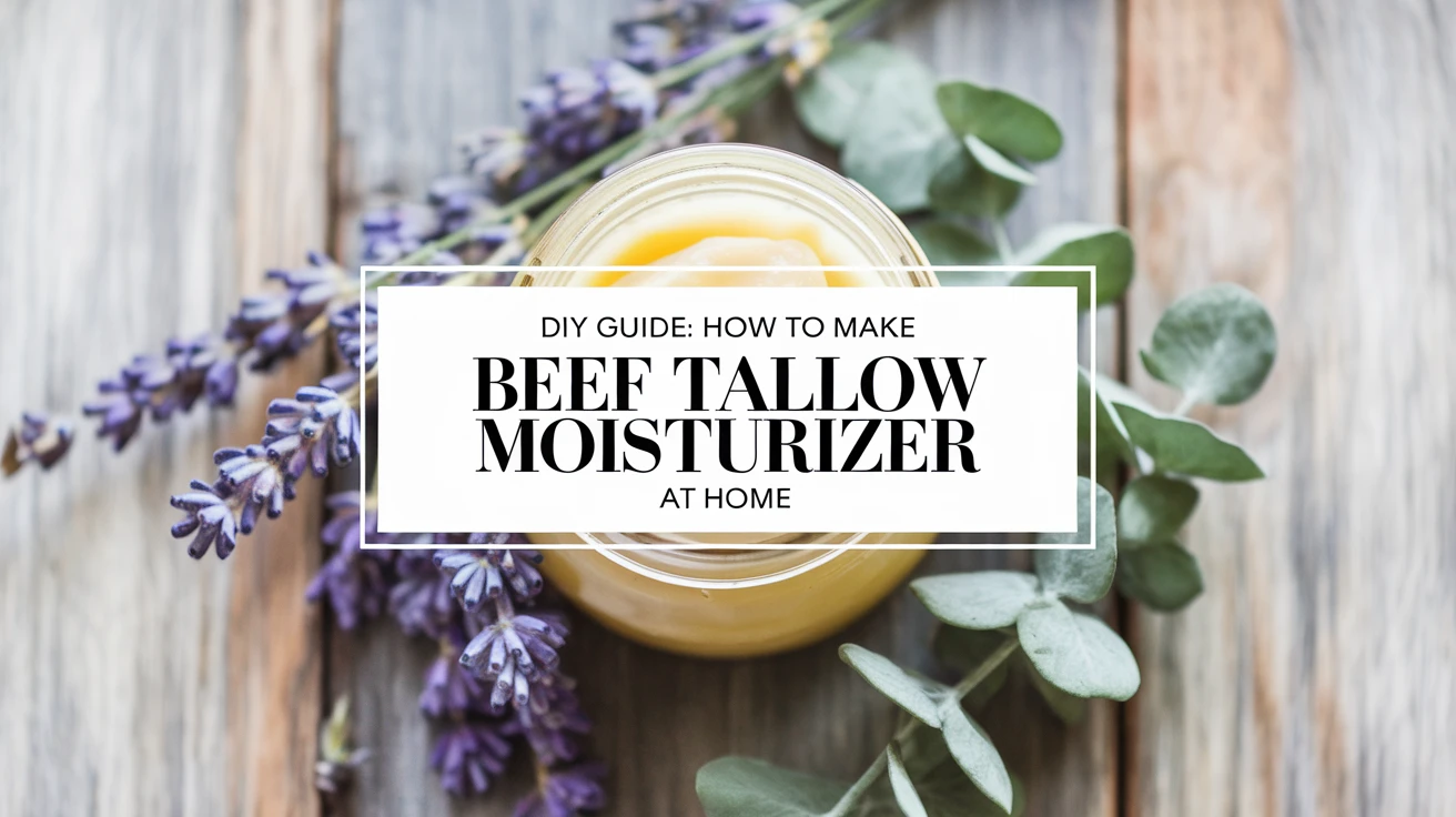 DIY Guide: How to Make Beef Tallow Moisturizer at Home