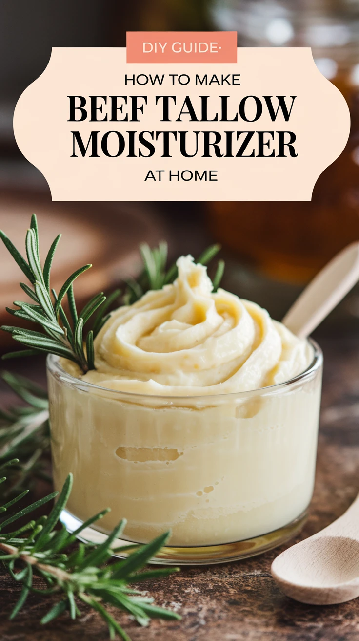 DIY Guide: How to Make Beef Tallow Moisturizer at Home