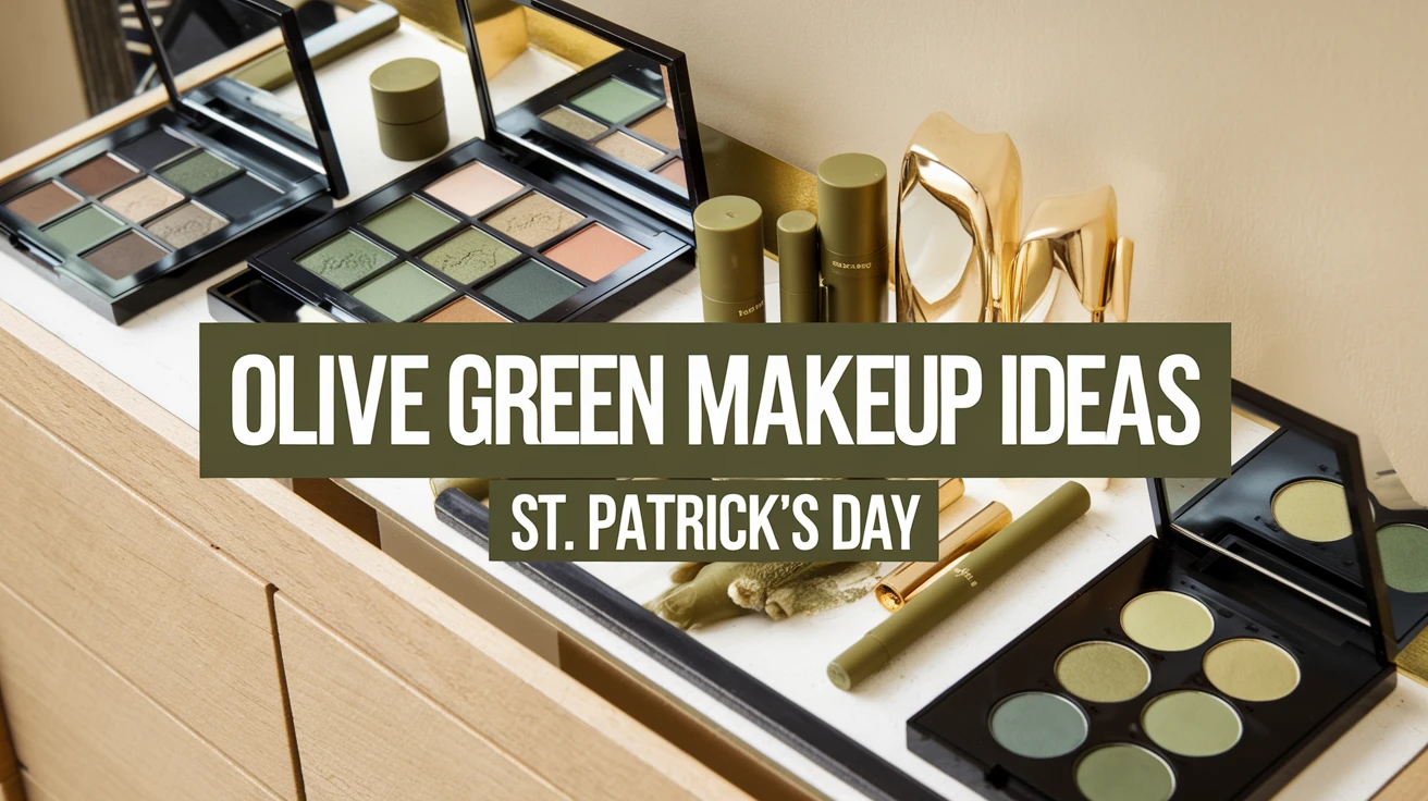 7 Olive Green Makeup Ideas for a Subtle Yet Festive St Patricks Day Look