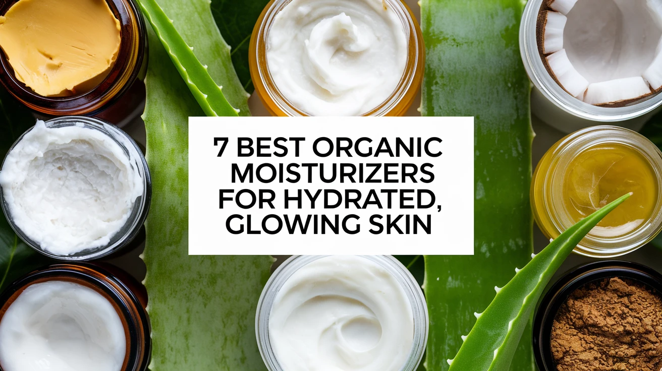 7 Best Organic Moisturizers for Hydrated, Glowing Skin