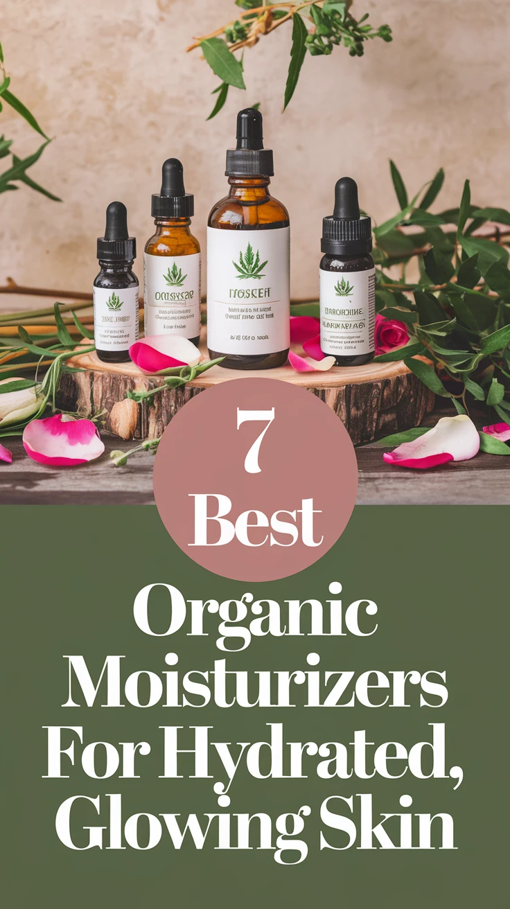 7 Best Organic Moisturizers for Hydrated, Glowing Skin
