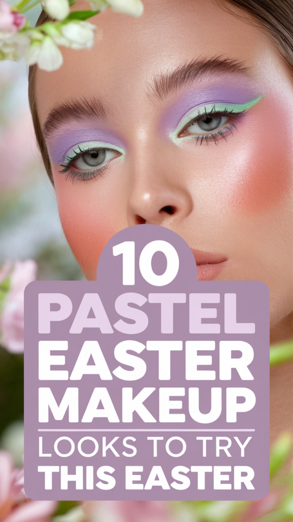 10 Soft & Dreamy Pastel Easter Makeup Looks to Try This Easter