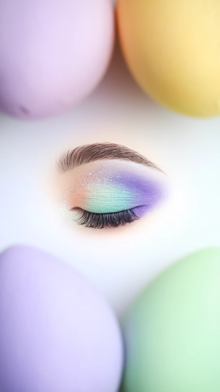 Pastel Eyeshadow Dream - The 5-Minute Easter Eye