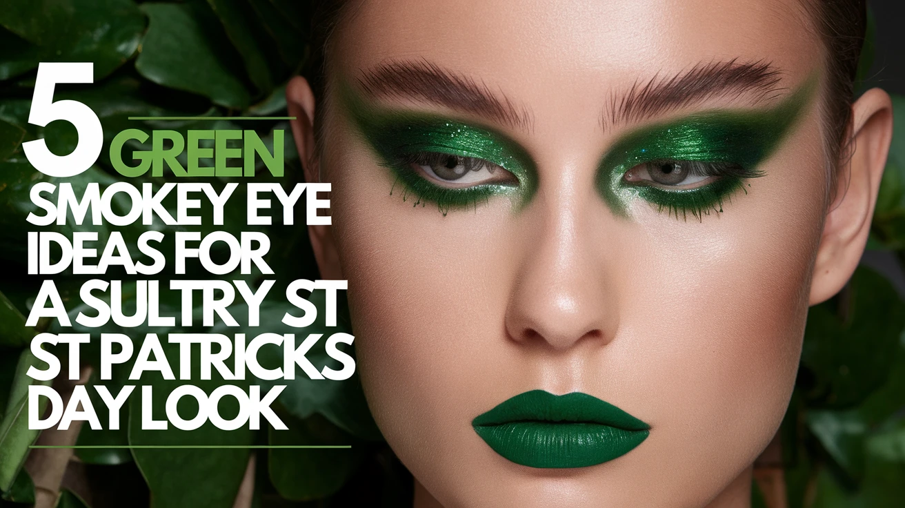 5 Green Smokey Eye Ideas for a Sultry St Patricks Day Look