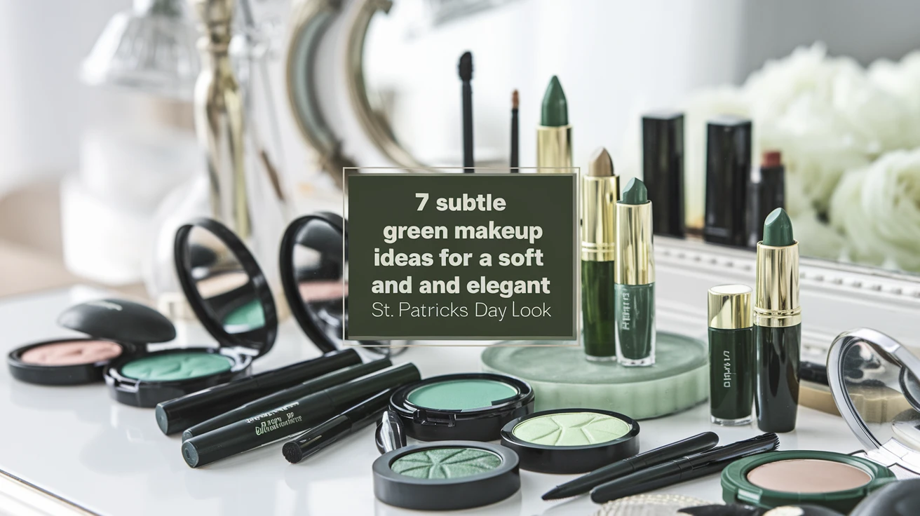 7 Subtle Green Makeup Ideas for a Soft and Elegant St Patricks Day Look