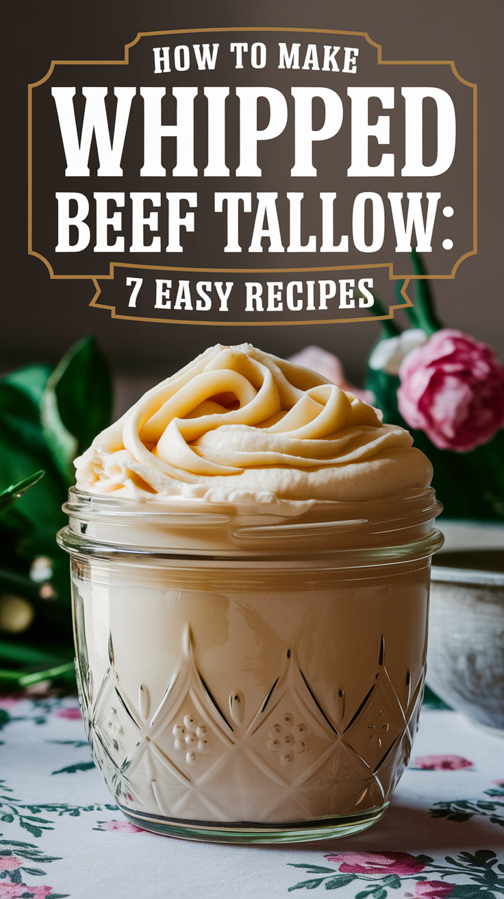 How to Make Whipped Beef Tallow: 7 Easy Recipes