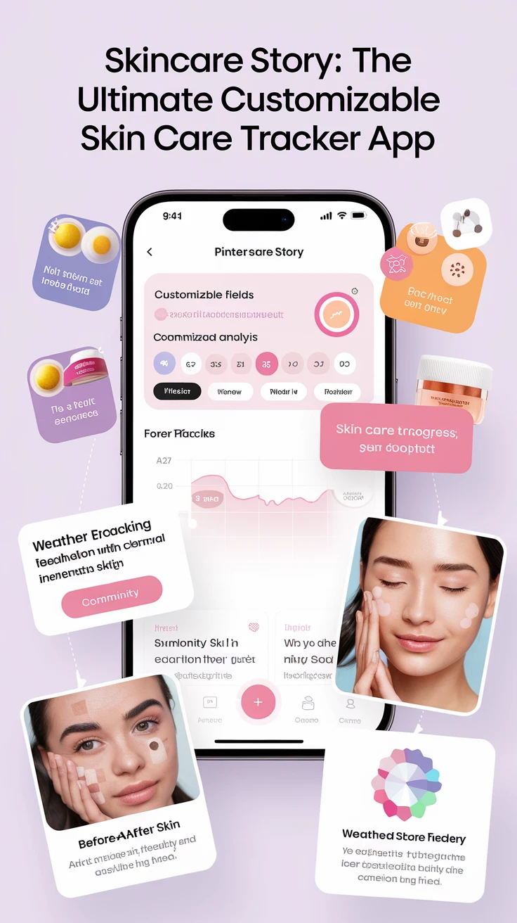 1. Skincare Story: The Ultimate Customizable Skin Care Tracker App