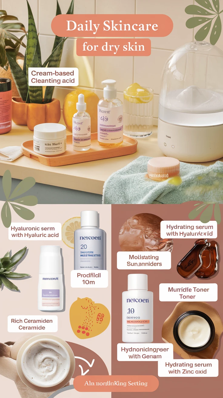 2. Daily Skin Care Routine for Dry Skin: Hydration and Protection